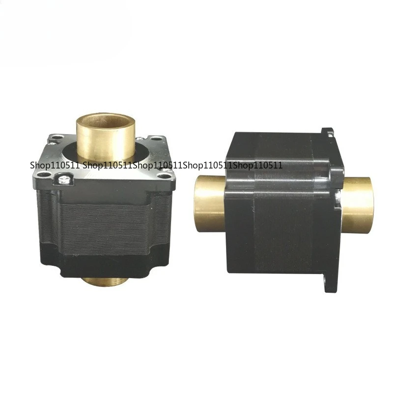 

57 Полый шаговый двигатель M25 с внешней резьбой | Большая Апертура 20 мм | Двойной вал | Полый 20. | Внешняя резьба M25