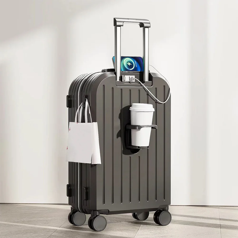 Electrolux-Valise de voyage à roulettes, chariot à fermeture éclair, sac à bagages, serrure approuvée TSA, 12 ", 20", 24 ", 3 pièces