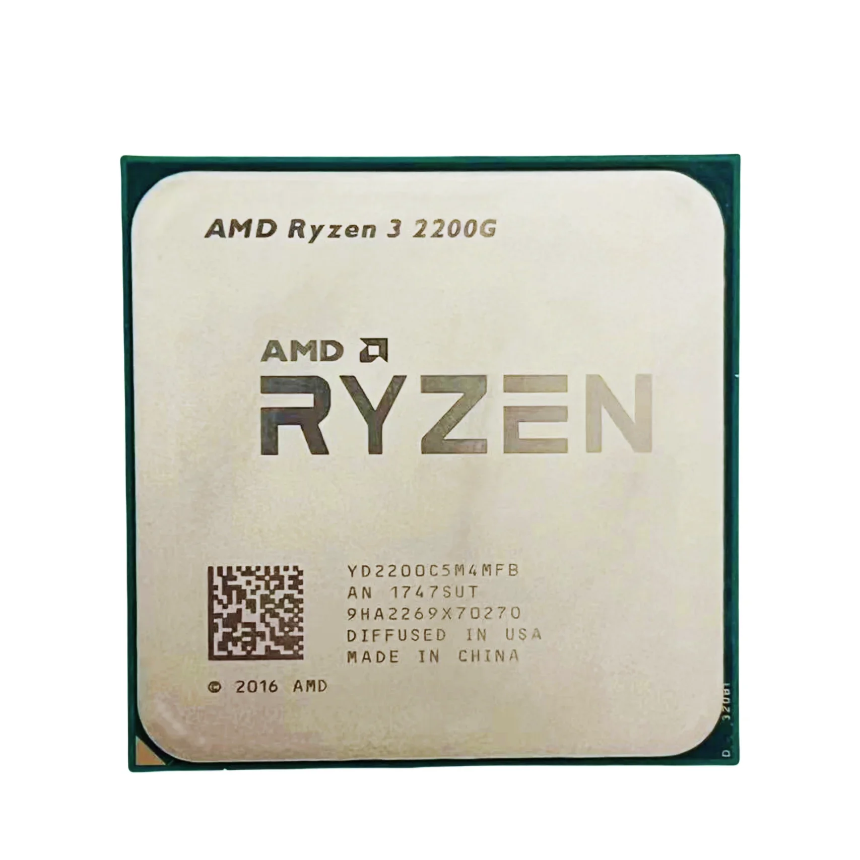AMD Ryzen 3 PRO 2200G R3 2200G 4 Cores 4 Threads 3.5GHz AM4 Desktop Processor for Business Office Work