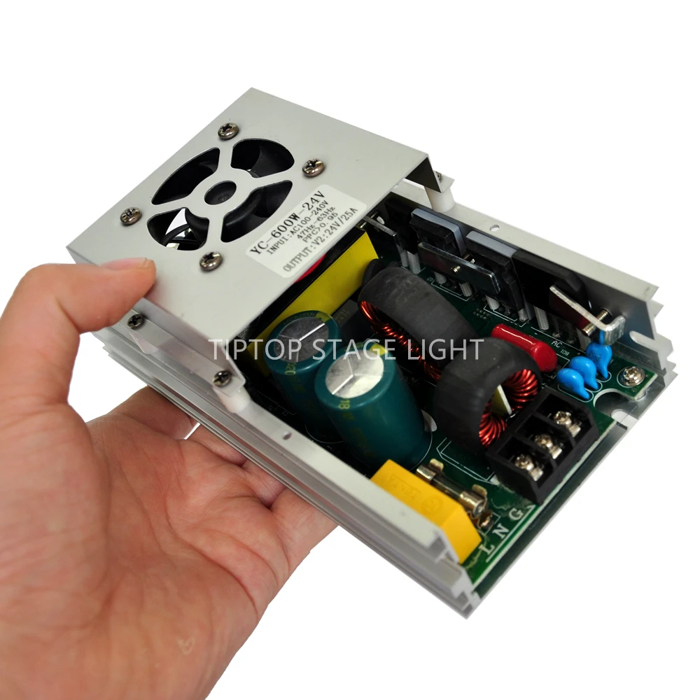 TIPTOP 700W 800W Power Supply for Industrial Products Dual Output 12V 24V 36V With Cooling Fan High Power Board