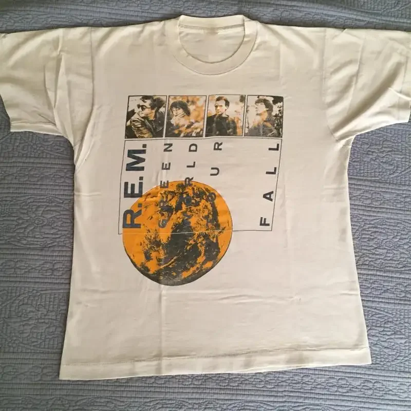 Vintage Rem Green World Tour T Shirt Cotton All Size S To 2345Xl Ac2020