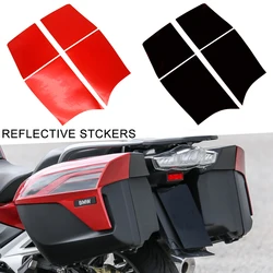 Motorcycle hard bag half-side reflective decals for BMW R1200RT R1200ST K1200GT K1300GT R 1200 RT 2005- 2013