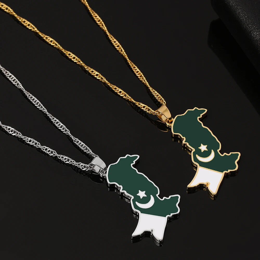Kreatywny wisiorek z mapą Paki – Men Accessories Pakistan recenzja i cena