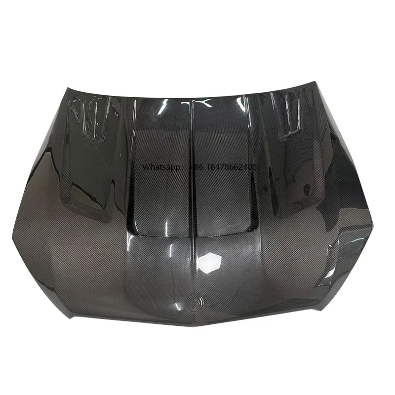 High Quality Dry Carbon Fiber LD Style Engine Cover Hood for GLE63 W167 Suv Coupe Car Perfect Fitment