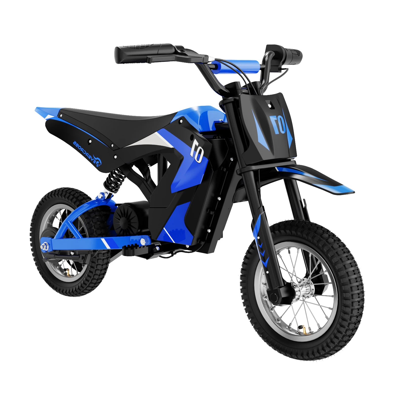 EVERCROSS TECH Moto Électrique Enfant EV12M - Moteur 300W, Vitesse Max 25 km/h, Autonomie 15 km, Pneus 12 Pouces