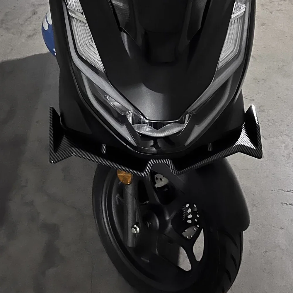 إنارة أمامية للقوى السفلية لهوندا ، Spoiler Winglets PCX160 ، PCX من من من من إنتاج من من إنتاج الولايات المتحدة الأمريكية ، من خلال غطاء قذيفة