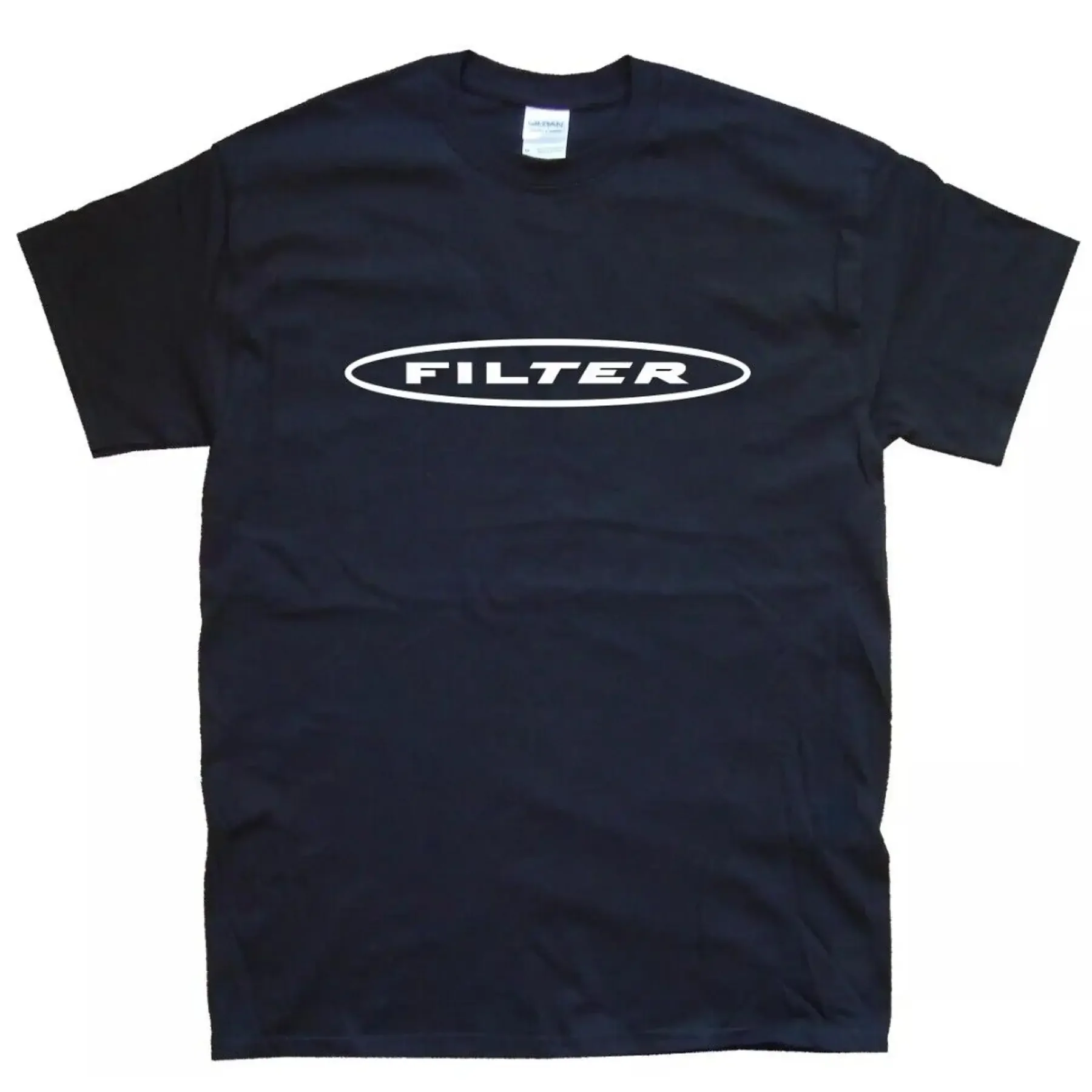 FILTER T-SHIRT All sizes S M L XL XXL colours Black, White
