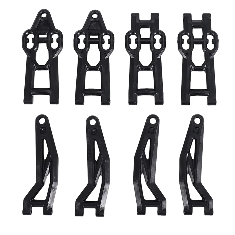 TNKIG-8Pcs brazo oscilante superior e inferior delantero trasero para XLF X03 X04 X-03 X-04 1/10 RC coche sin escobillas camión piezas Accesorios
