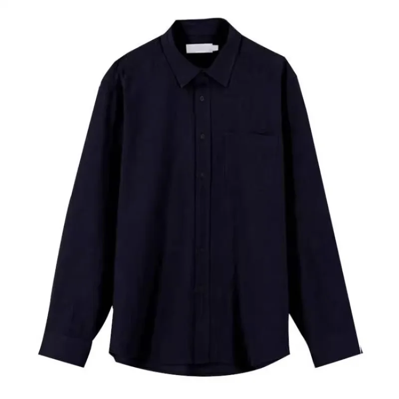 Japanese Retro Shirts for Men 2025 Spring Design Oversized Long Sleeve Loose Casual Shirts Coat High-end Fashion Streetwear