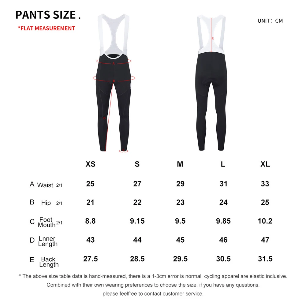 HISERWA Women‘s Professional Cycling Bib Pants Spring Autumn MTB Road Bike Pants Breathable Shock Absorption Cycling Tights