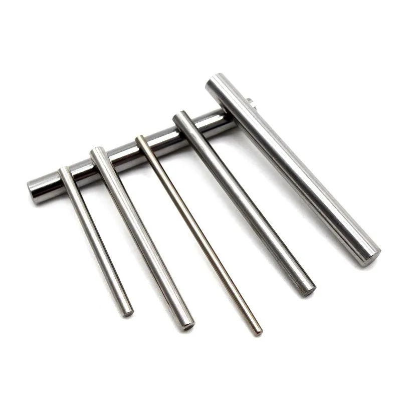 60Pcs Toy Car Frame Part Stainless Steel Round Shaft Rod Bar 10/15/20/25/30/35/40/45mm x 2mm