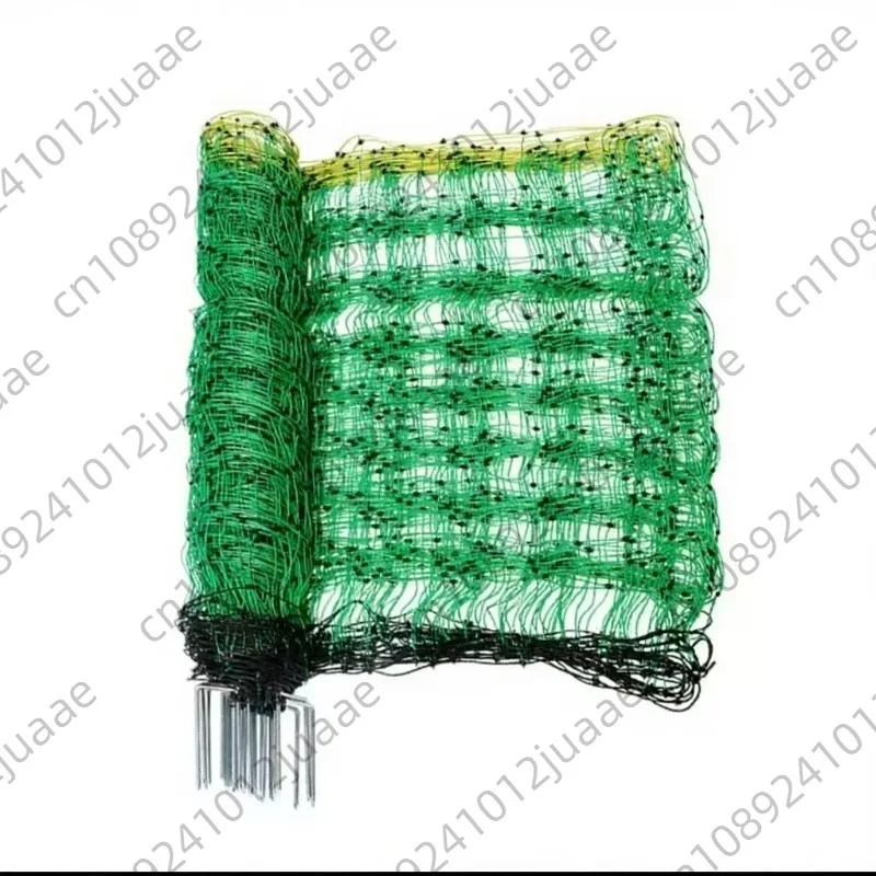 Electric Fence Mesh Poultry Netting Chicken Wire Fencing Farm Animal Barrier Galvanized Anti-Corrosion Garden Protective Net