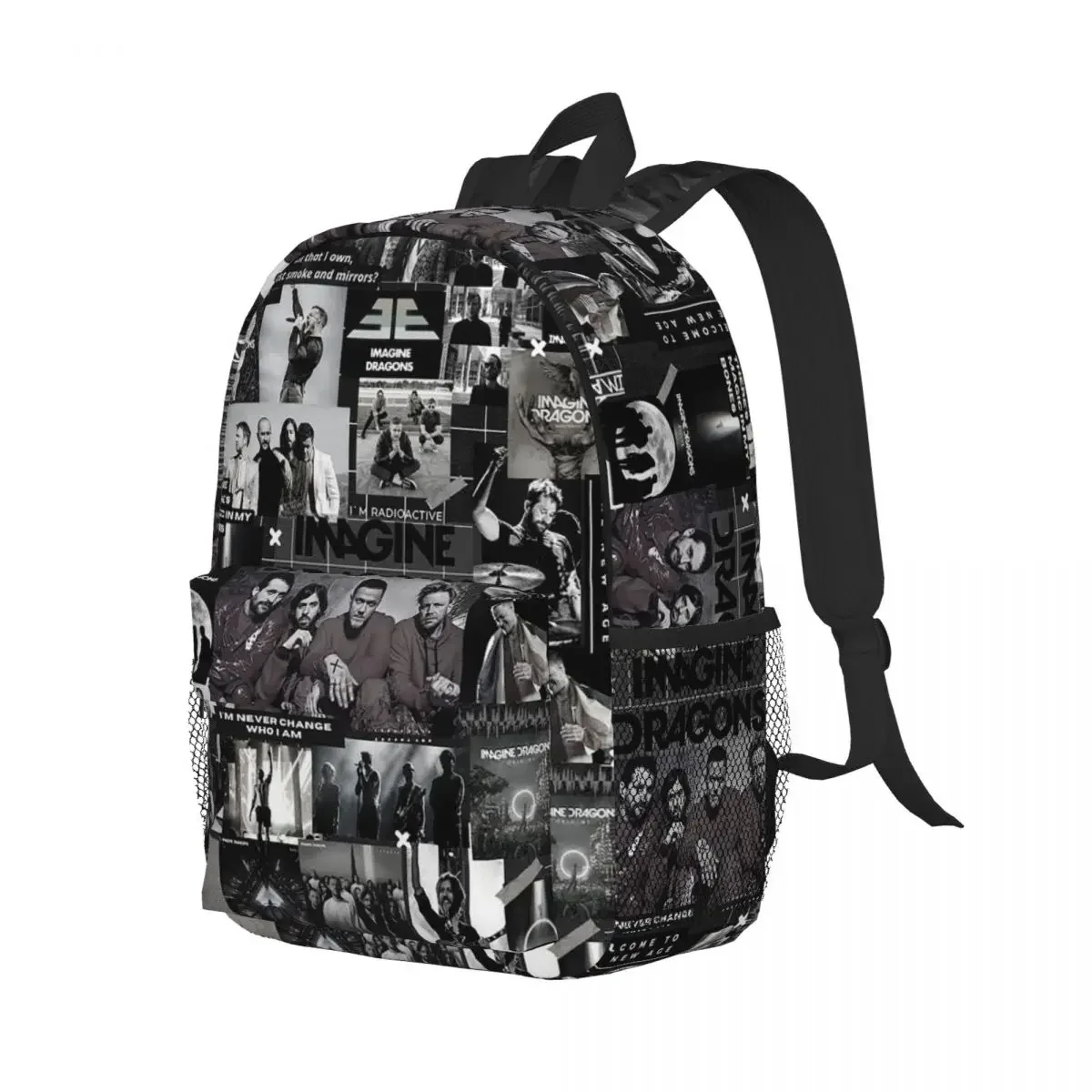 

Imagine Dragons Backpack Student Boys Girls BookBag Kids School Bag Laptop Shoulder Bags for Men Women