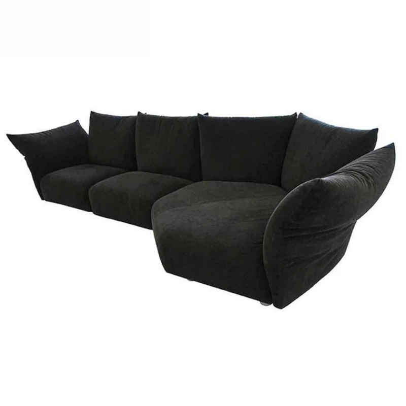

Minimalist fabric sofa light luxury high-end petal sofa module combination small apartment sofa living room