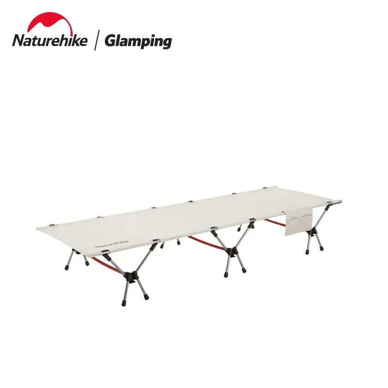 Naturehike Aluminum Folding Bed Outdoor Wide Lightweight Night Stretcher Bunk Lit De Camping Pliable Mobile Portable Sleeping