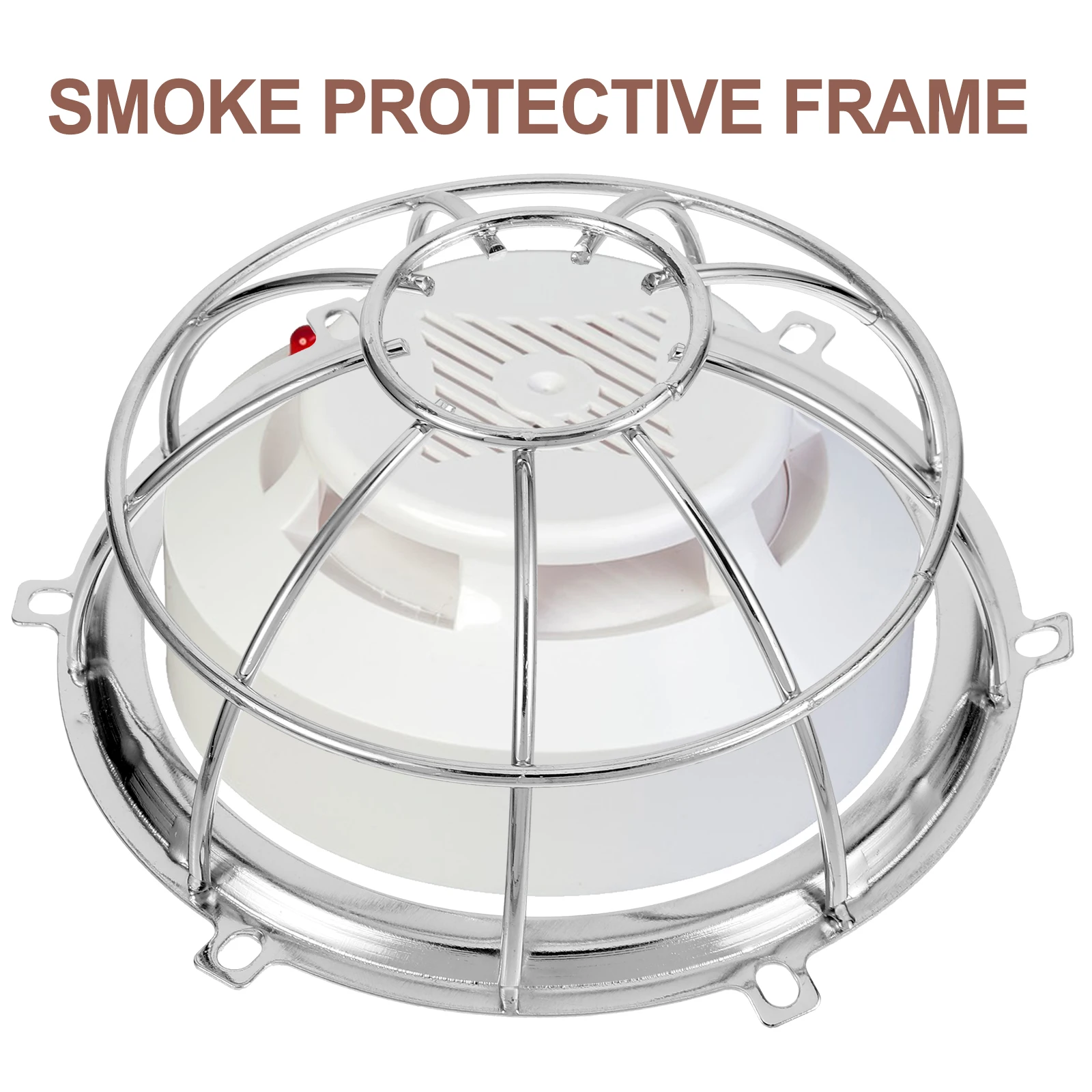 Smoke Protective Cover Metal Guard Stable Wear Resistant Easy Install Fire Safety Cover for Commercial Residential