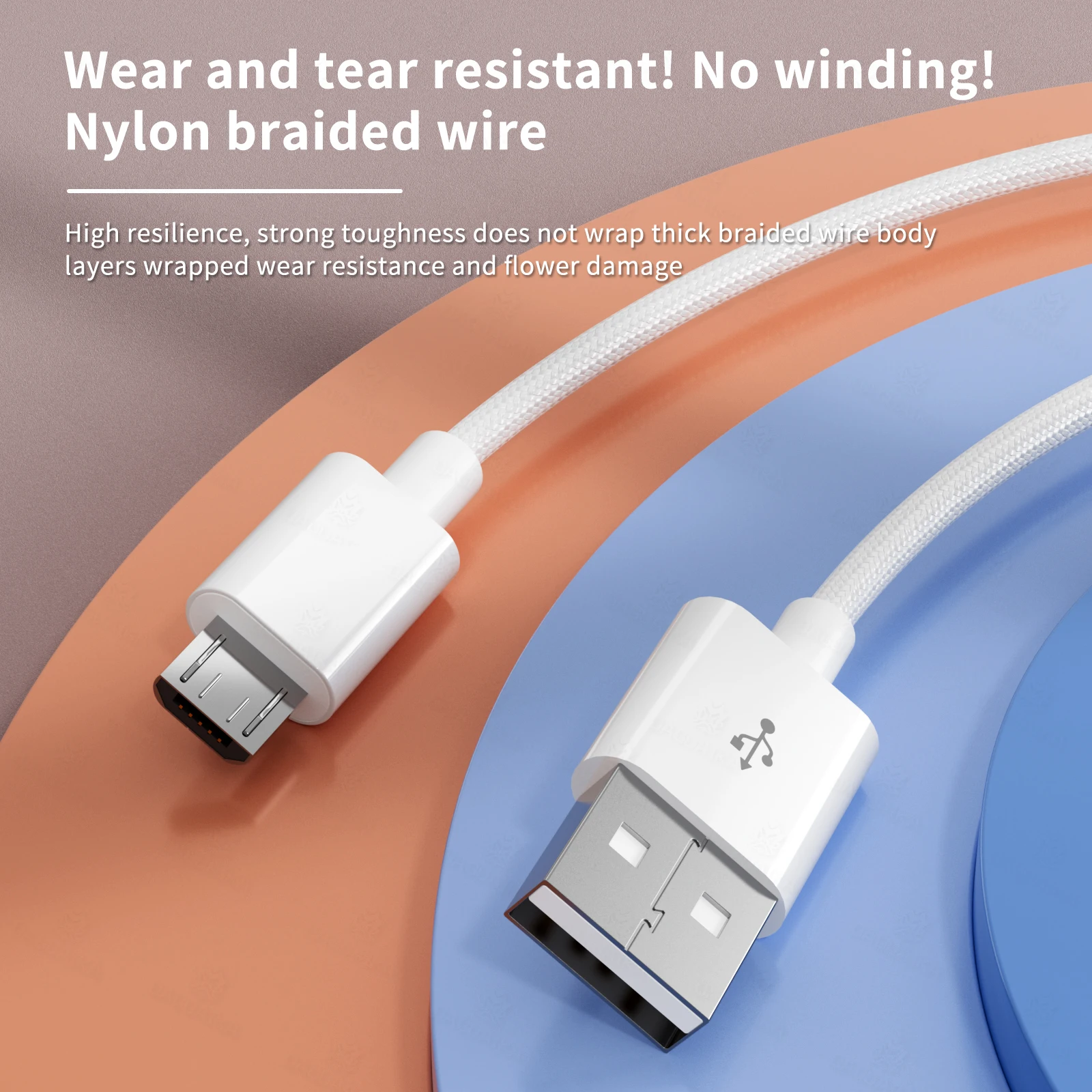 

Micro USB Keyboard Cable for Connect headphones keyboards mice mobile phone MP3 players and applicable to Android Micro USB 2M