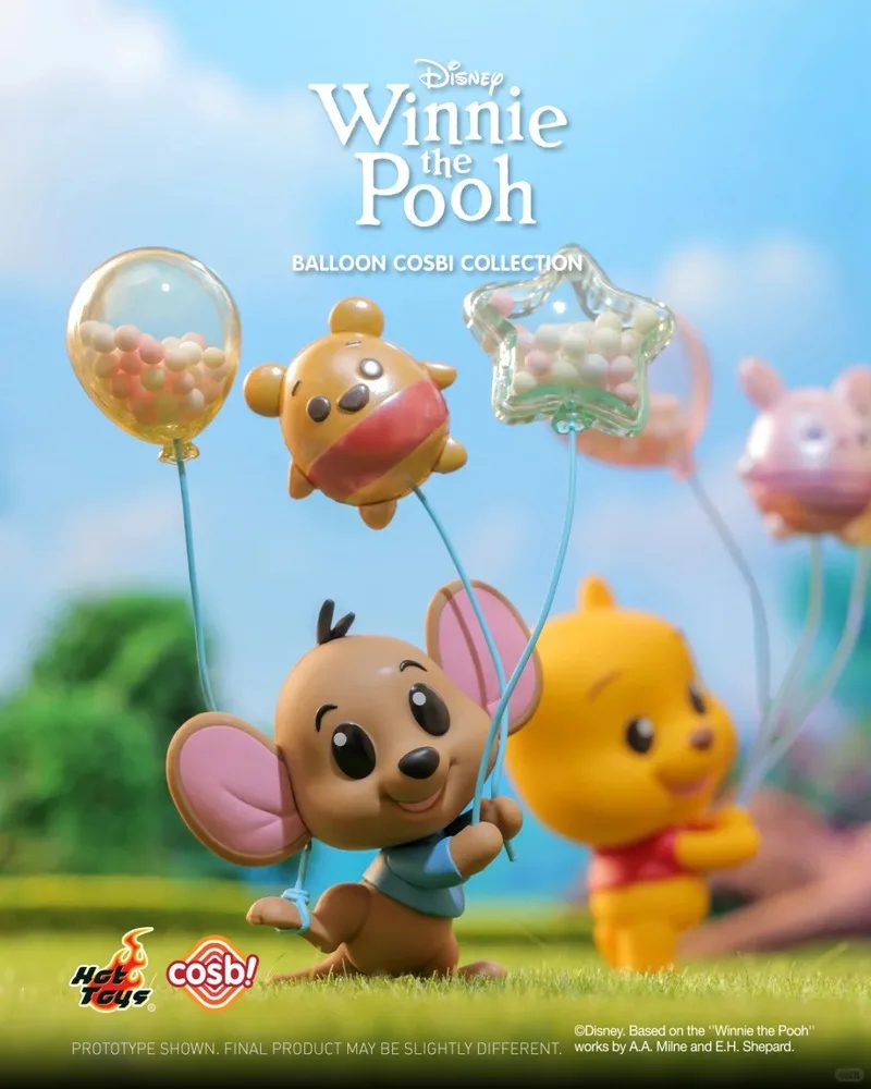 ホットトイズ「くまのプーさん」バルーンシリーズ コスビ ブラインドボックス - コレクタブルビニールアートトイ
