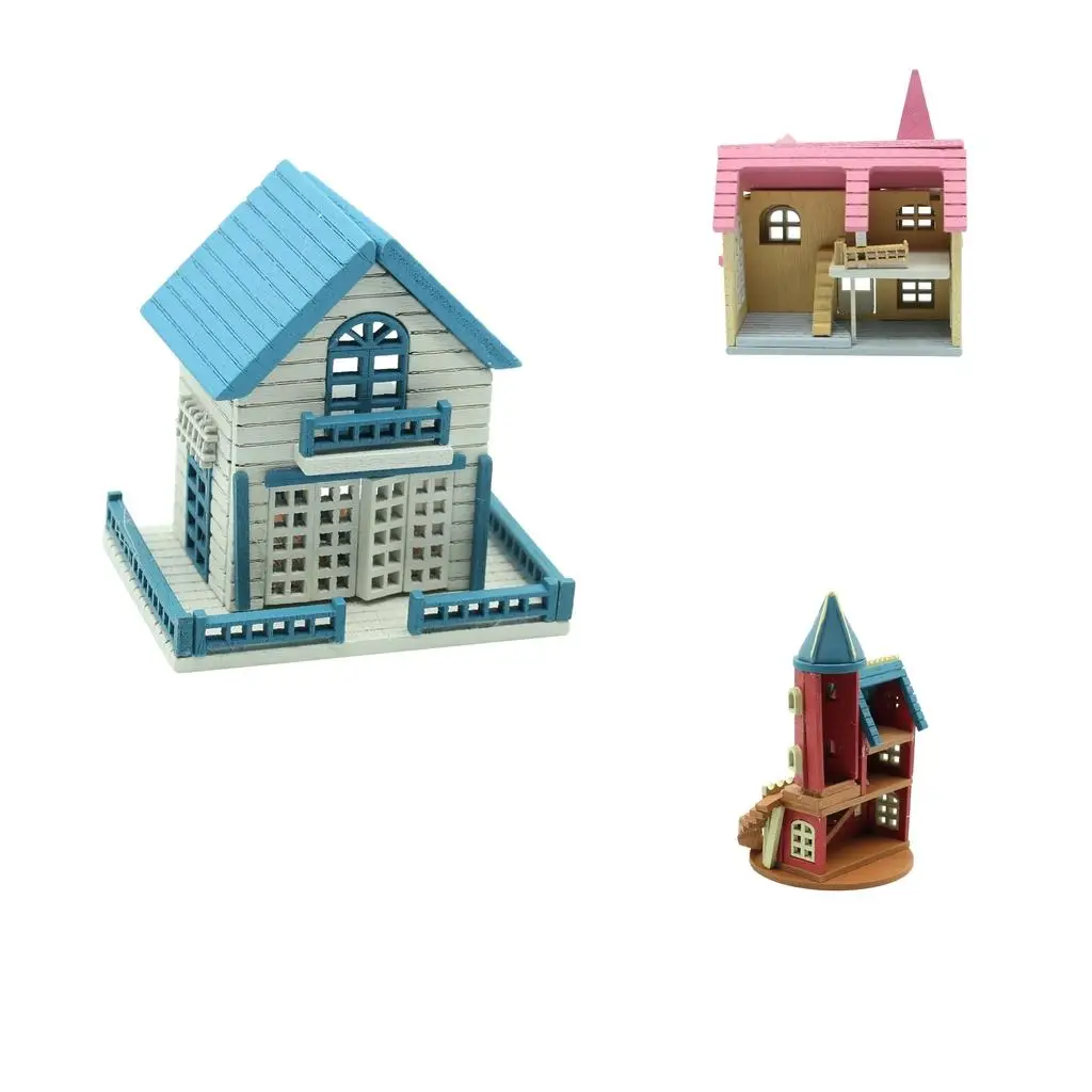 

DIY Handcraft Wooden Dollhouse Furniture Kit Miniature Room Set 1 12 Scale for Children's Play