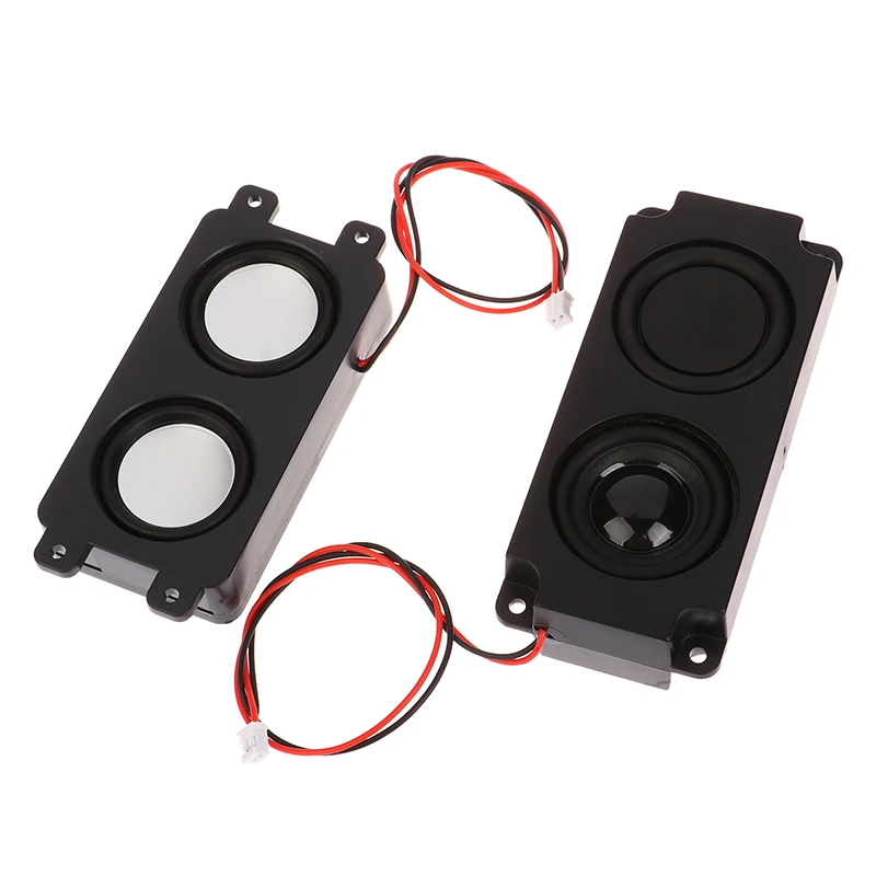 3W 4 Ohm Mini Full Range Clear Sound Cavity Speaker Dual Vibration Membrane Audio Loudspeaker Box Connector For TV Computer