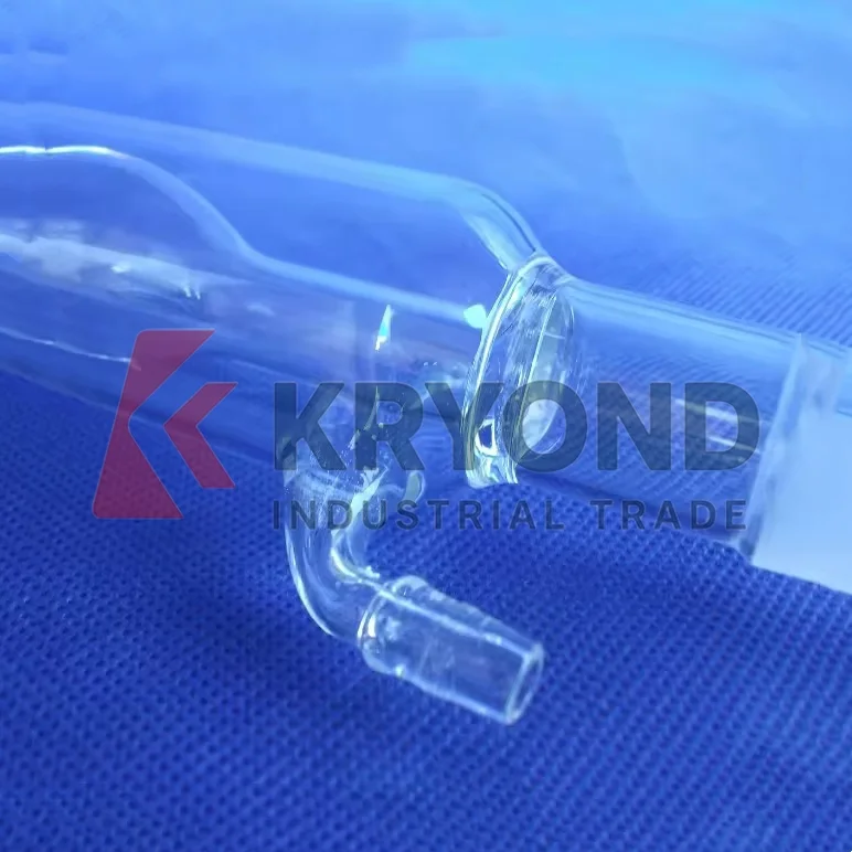 300mm Condenser 24/29 Joint 10mm Hose Connection Lab Glassware 300mm Length for Distillation Unit Original Product