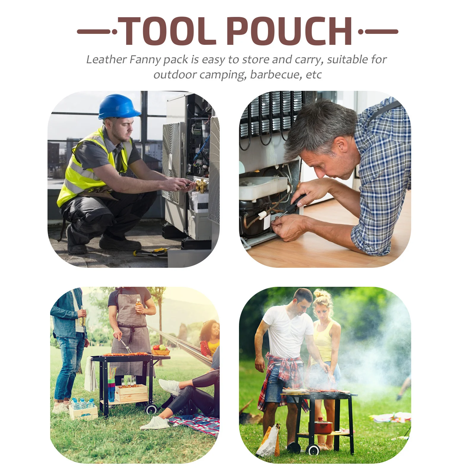 

1pc Hatchet Protective Cover Cowhide Axe Blade Protector Sleeve Durable Portable Camping Tool Accessories Head Carry Case