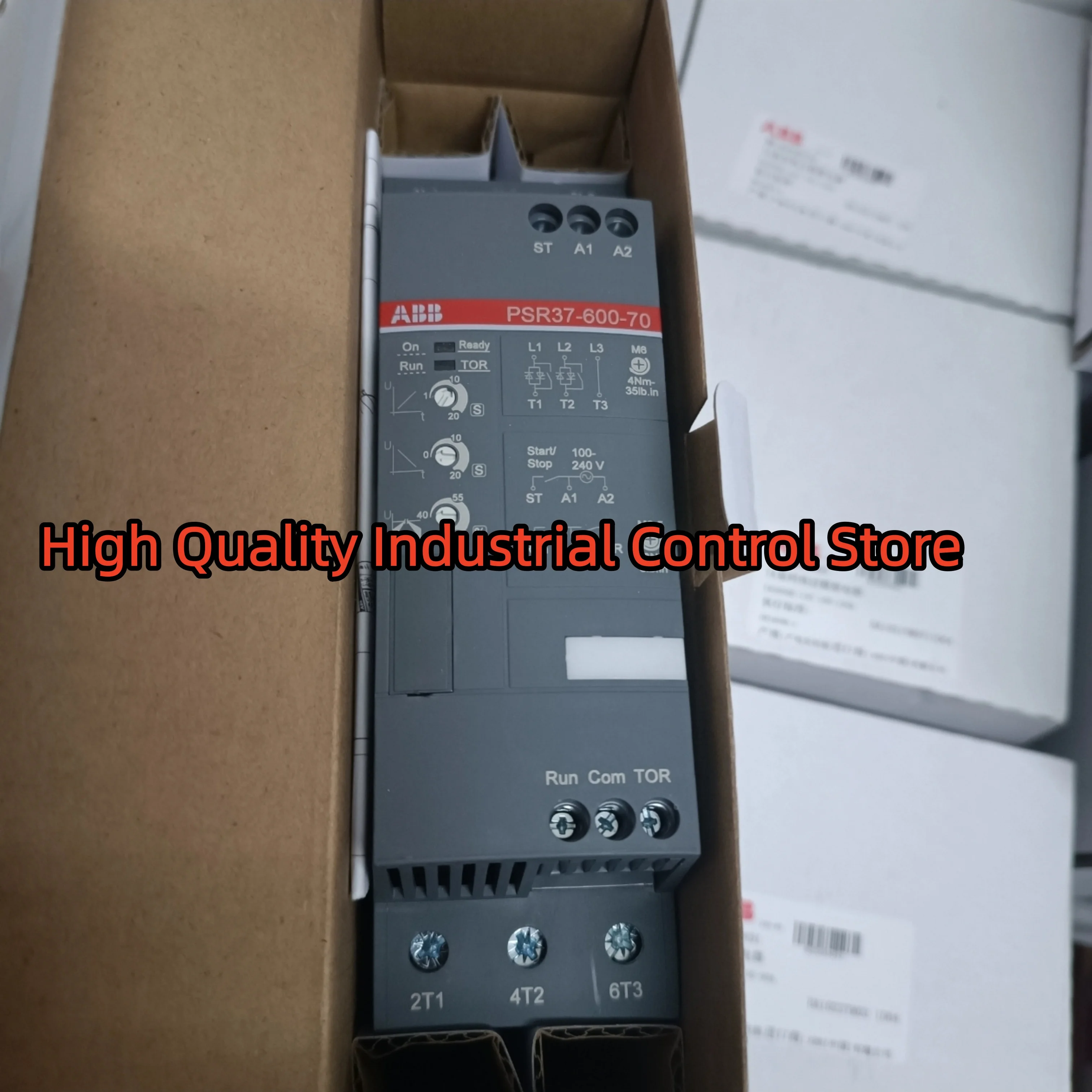 

Новый оригинальный PSR60-600-70(30 кВт)Мягкий стартер PSR72-600-70(37 кВт)