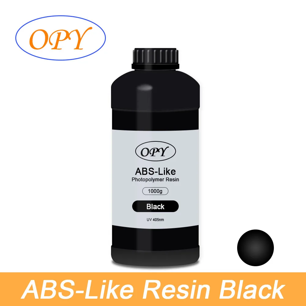 

Opy Abs-Like Uv Resin 1000G Liquid 405Nm Dlp Lcd 3D Printing Photo Polymer Material Grey Transparent Rapid Uv-Curing Resin