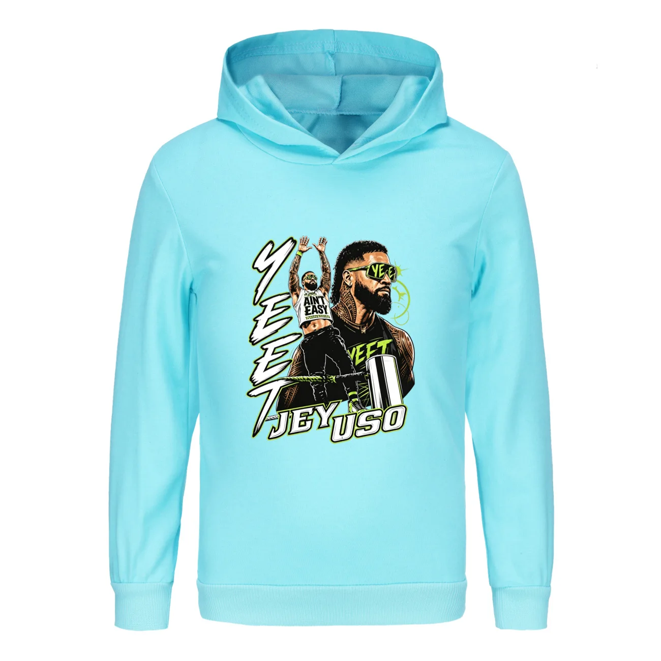 2026 Jey Uso Yeet Hoodie Kids Humor Wresting Lovers Clothes Boys Hoody Sweatshirts Girls Fashion Casual Coat Children Streetwear