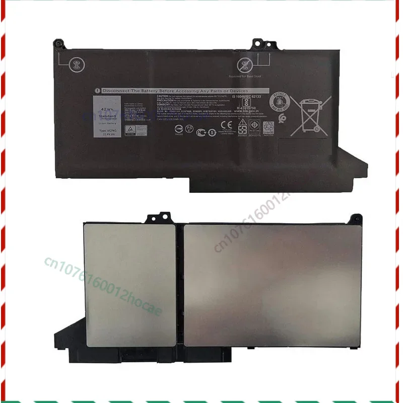 

42Wh 11.4V Battery for Dell Latitude 5300 5310 7300 7400 E5300 E5310 E7300 E7400 Fast ship