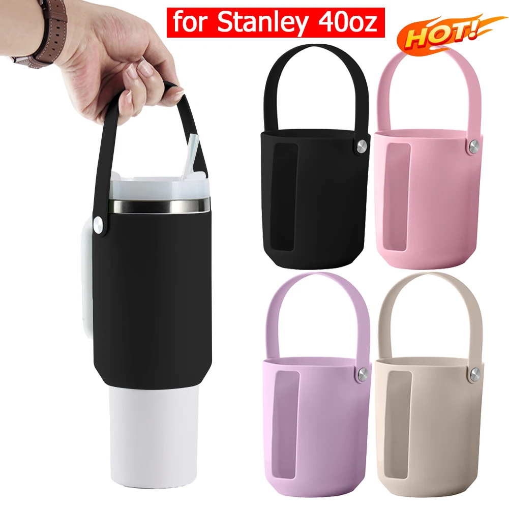 

Cup Protective Sleeve Water Bottle Protector with Portable Handle Bottle Carrier Sleeve Sleeve Accessories for Stanley Cup 40oz