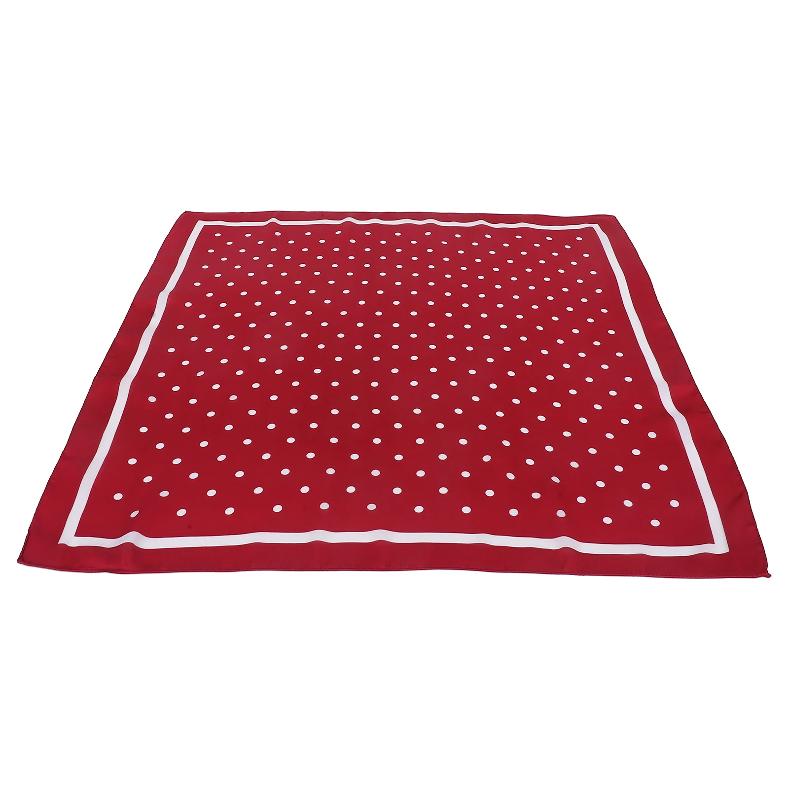 

Chiffon Dots Print Sweet Small Decorative Lightweight Breathable For Women Red Travel Work Shopping Accessory Dots Scarf Woman
