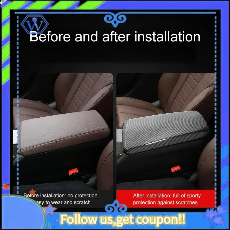 

M46K-углеродное волокно, подлокотник центральной консоли, накладка на панель для BMW 3 4 серии G20 G21 G22 M Sport 2019-2021, автомобильные аксессуары