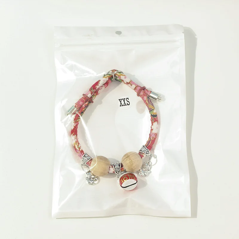 Pet Collar Insect Repellent Flea and Tick Prevention Puppy and Cat Supplies Bell and Camphor Necklace