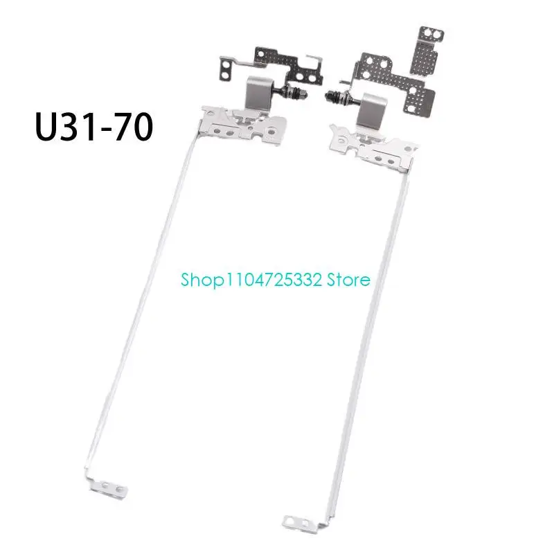P5EA 1Pair Laptop Right & Left Hinge Replacement for  U31-70 U31-80 E31-80 E31-70 Laptop L&R Computer LCD Screen Hinges