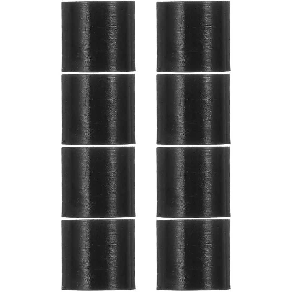 

8 Pcs Billiard Accessory Snooker Pool Ferrules Accessories Stick Black Billiards Replacement