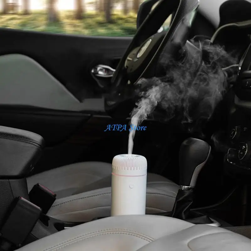 

U13C Easy Carry Scent Diffuser Colorful Night Light USB Charging Humidifier for Vehicle