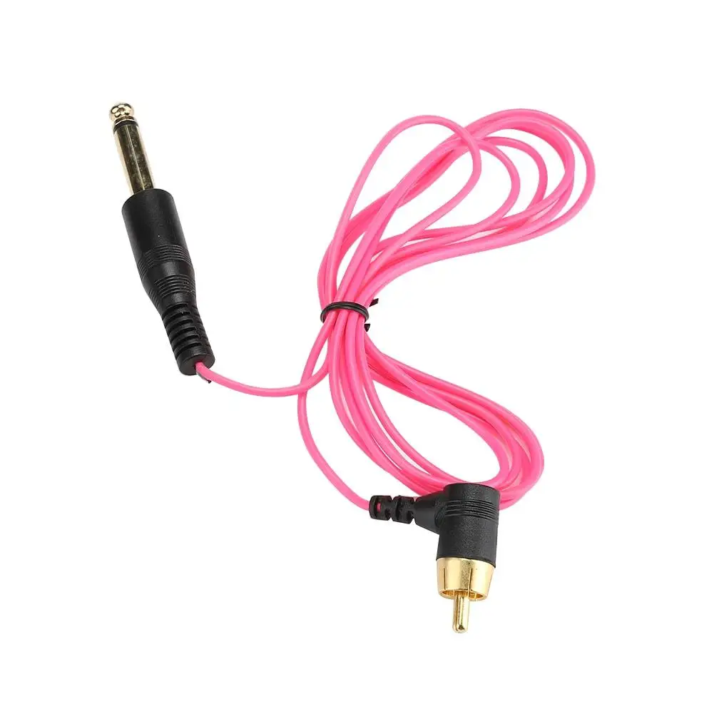 Tattoo Clip Cord RCA Cable - Soft Breathable Connector for Tattoo Machine Power Supply