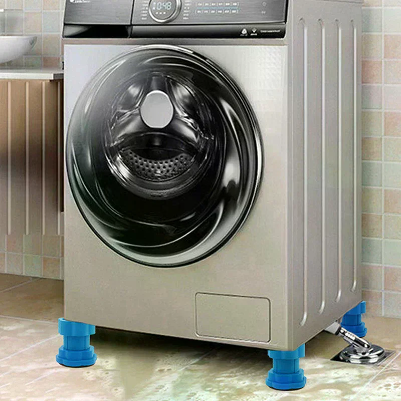 Adjustable Height Washing Machine Foot Pads Anti Vibration Refrigerator Base Fixed Non-Slip Pad Support Dampers Stand
