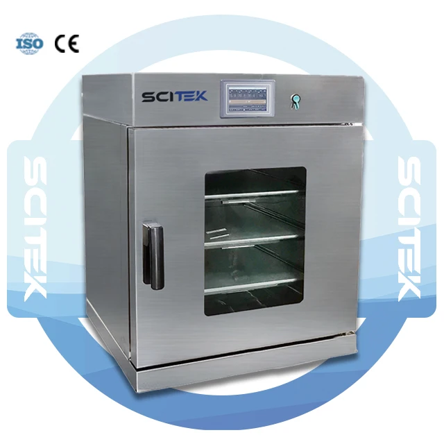SCITEK Electrical Heating Stainless Steel Vacuum Oven Thermostatic Laboratory Device For Motor Vacuum Drying