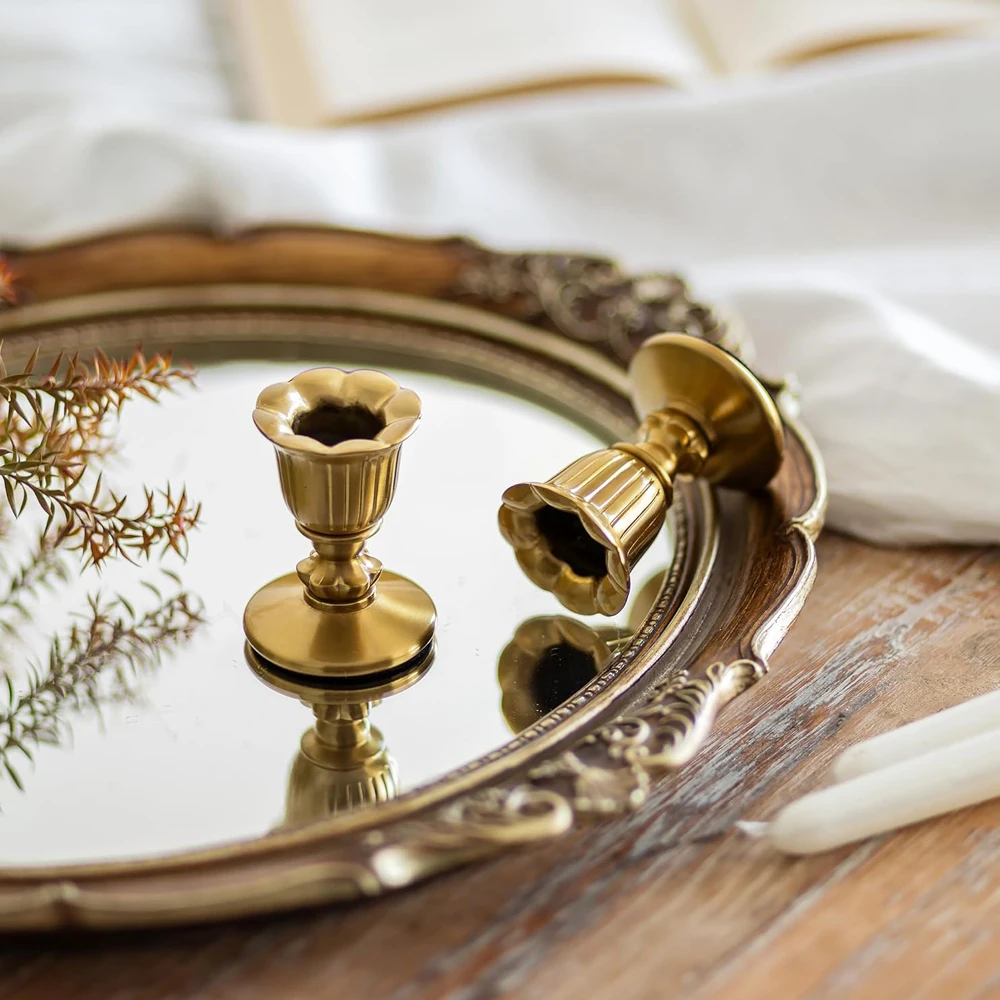 Vintage Şamdanlar Pirinç Konik - Centerpiece Stick incelemesi ve fiyatı