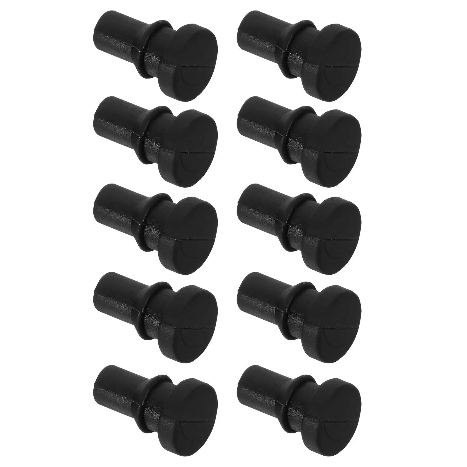 

16 Pcs Slow Cooker Accessories Black Silicone Replacement Feet 5 3mm Pot Insert Parts Electric Roaster Rubber Bumpers