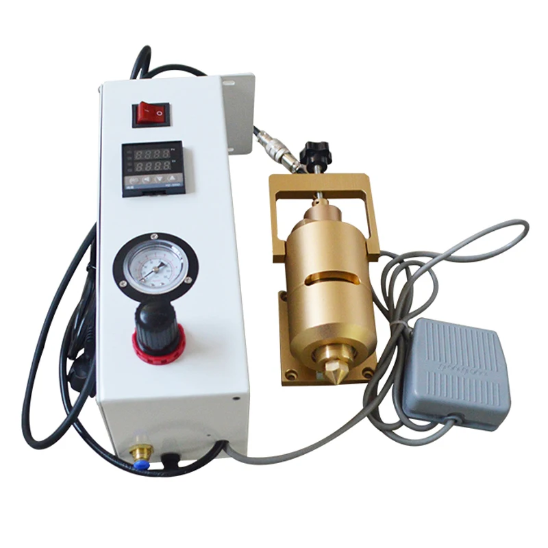 

220V Electronic Industry Desktop Automatic PUR 30ML Hot Melt Glue Dispenser Hot melt adhesive heating nozzle