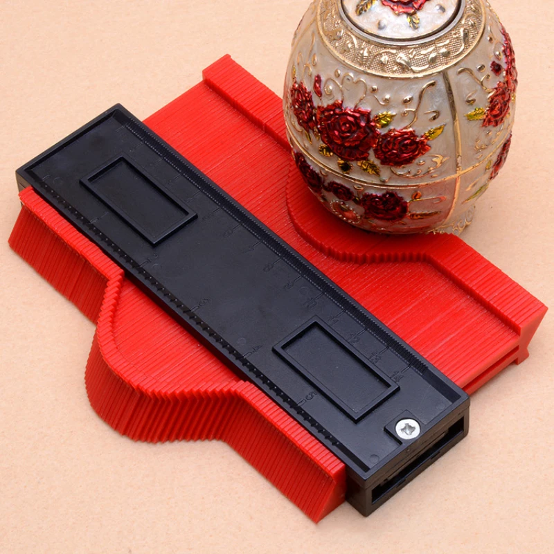 Profile Contour Gauge Ruler Multifunctional Specialshaped Irregular Curve Curve Measuring Ruler Woodworking Cutting Tile Tool