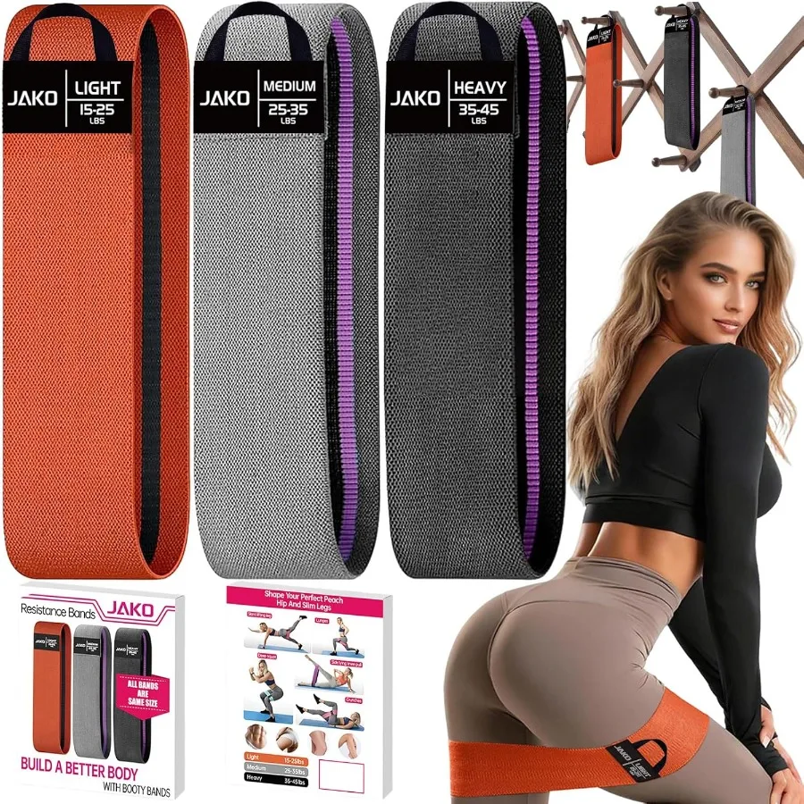 

Эспандеры для тренировок, нескользящая ткань, эластичные ленты для упражнений для силовых тренировок, пилатеса, йоги, сборки тела