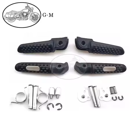 Motorcycle Front Rear Footrests Foot Pegs For CBR600RR CBR1000RR CBR600 CBR1000 RR 1000RR CB1000R CBR954RR CBR600 F4 F4I