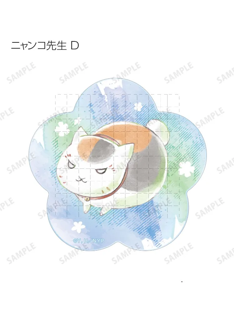 Game Nyanko-sensei Madara Keychain Doll Anime Acrylic Keyring Pendant for Gift