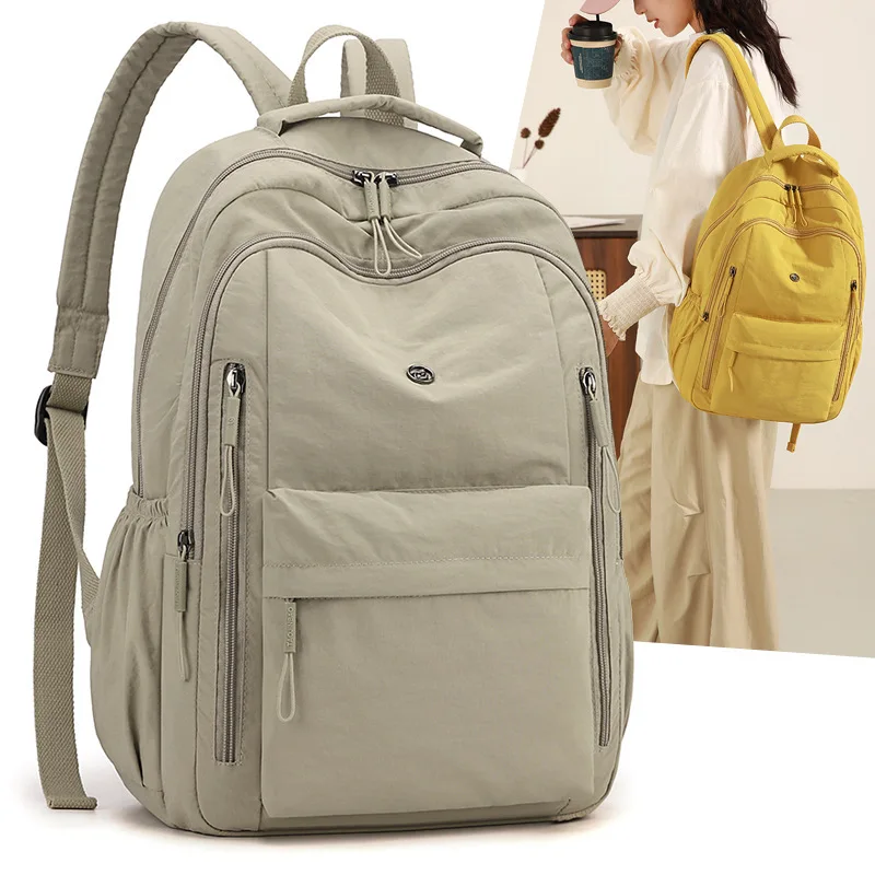 Women's Backpack Oxford Cloth Travel Backpack Large Capacity Fashion Trend Student School Bag Travel Shoulder Shoulder Bags