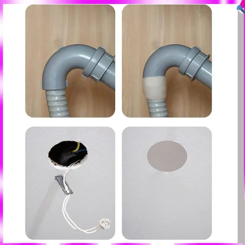 

N96R 50PCS Super Diamond Mud Seal, New Type White Seal Putty Waterproof Duct Seal Repair Sealing Clay