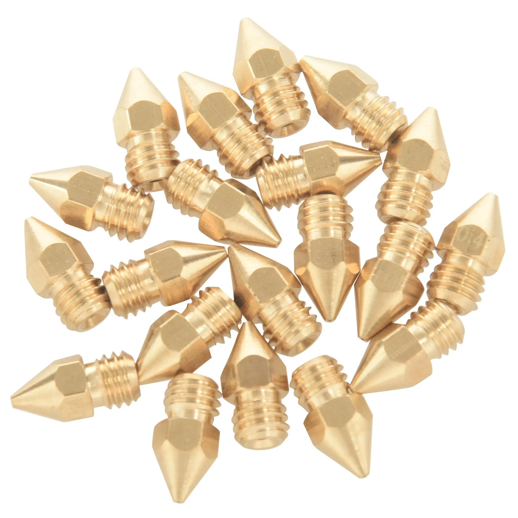 20 PCS 3D Printer Nozzle 0.4mm MK8 Extruder for Cr10